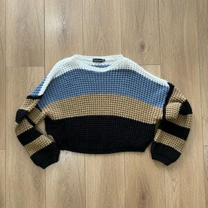 PrettyLittleThing Multicolor Knit Sweater